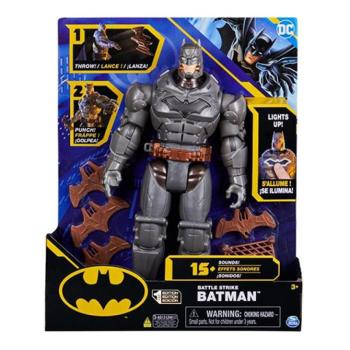 DC Comics: Battle Strike Batman figura hanggal 30cm - Spin Master kép