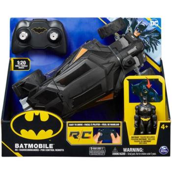 DC Comics: RC Batmobile távirányítós autó Batman figurával - Spin Master kép