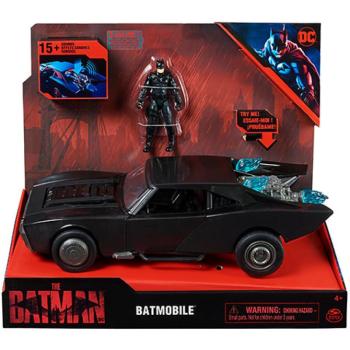 DC Comics: The Batman játékfigura és Batmobile játékszett - Spin Master kép