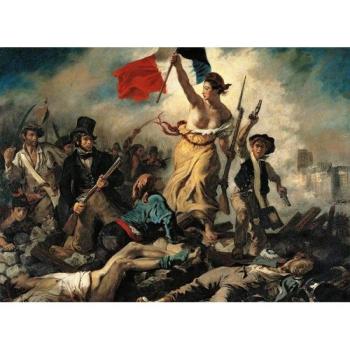 Delacroix: A Szabadság vezeti a népet 1000 db-os puzzle - Clementoni Museum Collection kép