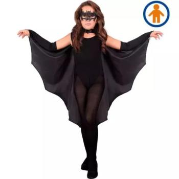 Denevérköpeny jelmez - 116 cm kép