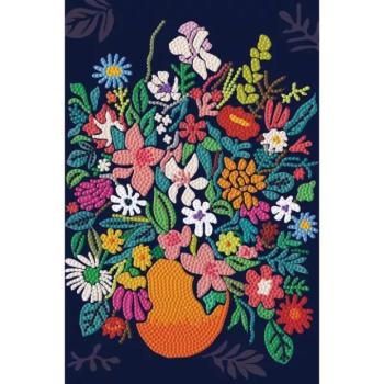 Diamond Dotz: Dotz Box, Vadvirágok gyémántszemes képkirakó készlet, 30 x 20 cm kép