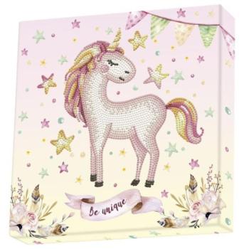 Diamond Dotz: Gyémántszemes kirakó - Unikornis kép