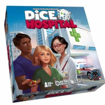 Dice Hospital társasjáték, angol nyelvű kép