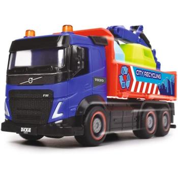 Dickie: City Truck Volvo szelektív hulladékszállító - 23 cm kép