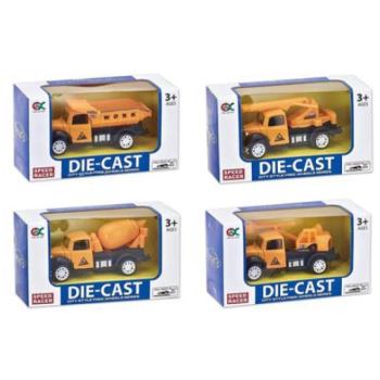 Die-Cast Classics: Építőipari teherautók több változatban 1/55 kép