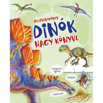 Dinók nagy könyve - Rejtvénykönyv kép