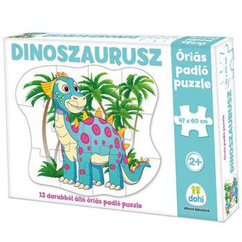 Dinoszaurusz óriás padló puzzle 12db-os kép