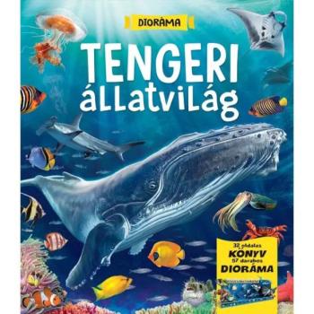 Dioráma: Tengeri állatvilág - ismeretterjesztő könyv kép