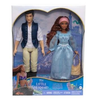 Disney A kis hableány: Ariel és Erik baba szett 30cm - Mattel kép