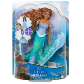 Disney A kis hableány: Átváltozó Ariel baba 30cm - Mattel kép