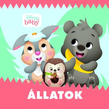 Disney Baby: Állatok - Zörgős textil könyv kép