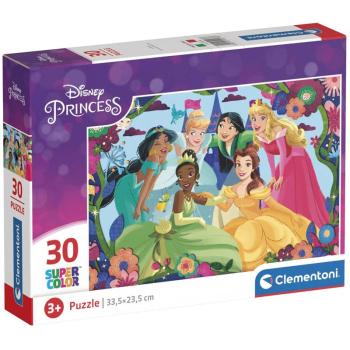 Disney hercegnők 30 db-os Supercolor puzzle - Clementoni kép