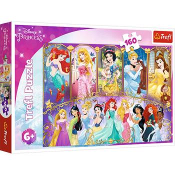 Disney Hercegnők: Portrék puzzle 160db-os - Trefl kép