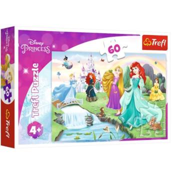 Disney Hercegnők: Találkozás a hercegnőkkel 60db-os puzzle - Trefl kép