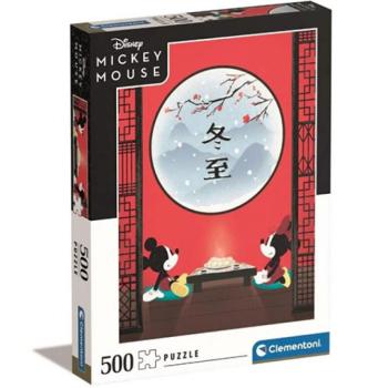 Disney: Minnie és Mickey egér HQC puzzle 500db-os - Clementoni kép