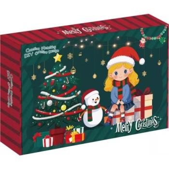 DIY karácsonyi ajándéktáska készítő szett kép