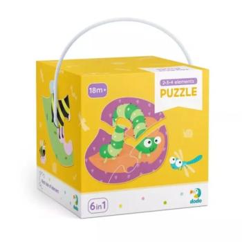 Dodo: Bogarak puzzle - 2, 3, 4 darabos kép