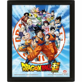 Dragon Ball SUPER (GOKU AND THE Z FIGHTERS) keretezett poszter kép