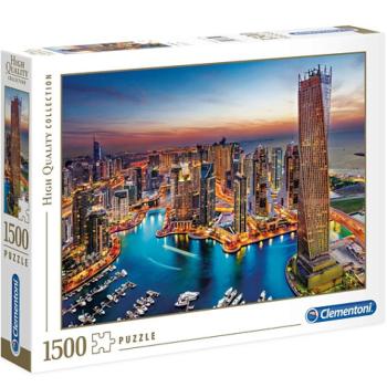 Dubai jachtkikötője HQC 1500db-os puzzle - Clementoni kép