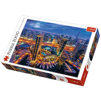 Dubaj fényei puzzle 2000db-os - Trefl kép