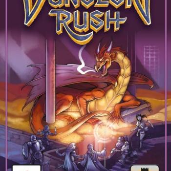 Dungeon Rush kártyajáték, angol nyelvű kép