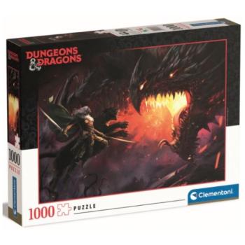 Dungeons & Dragons: Fekete sárkány HQC 1000db-os puzzle - Clementoni kép