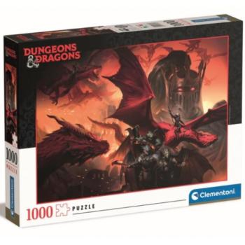 Dungeons & Dragons: Vörös sárkány HQC 1000db-os puzzle - Clementoni kép