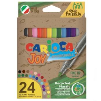 Eco Family Joy 24db-os színes filctoll szett - Carioca kép