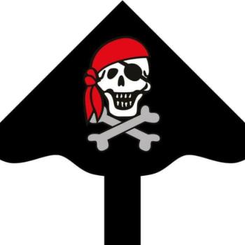 Eco Line Simple Flyer Jolly Roger sárkány - 85 cm kép