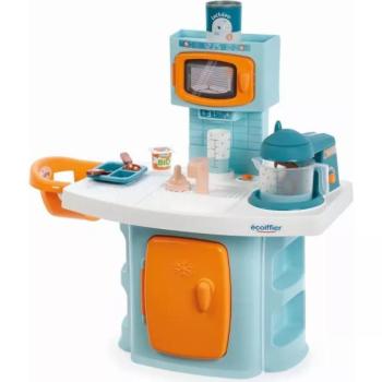 Écoiffier: Babaétel készítő kiskonyha játékbaba-etetőszékkel - 61 cm kép