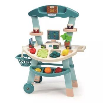 Écoiffier: Zöldséges stand játékkészlet - 22 db-os kép