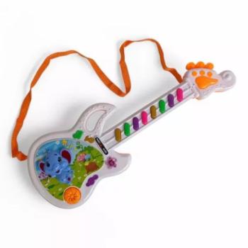 Elektromos gitár hang- és fényhatásokkal - többféle kép