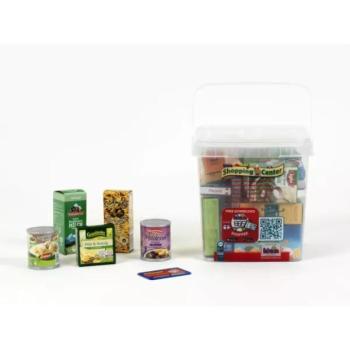 Élelmiszer játékkészlet tárolódobozban - kicsi kép