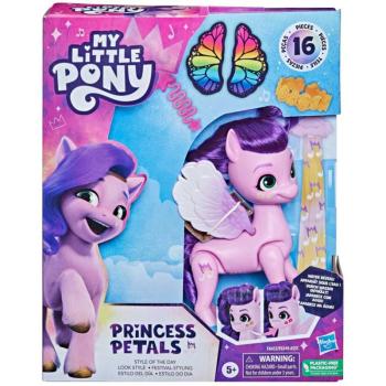 Én kicsi Pónim: A nap stílusa - Princess Petals 16db-os figuraszett matricákkal és kiegészítőkkel - Hasbro kép