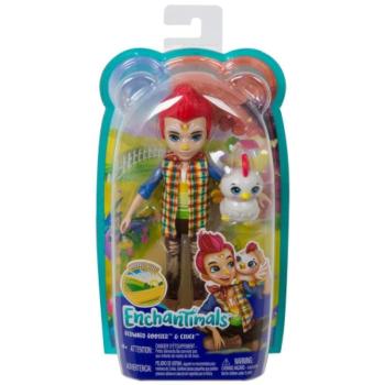 Enchantimals Edward Rooster figura és Cluck kakas állatfigura - Mattel kép