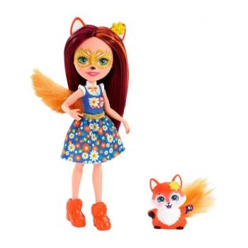 Enchantimals: Felicity Fox figura kék felsőben kép