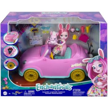 Enchantimals Nyuszimobil játékszett figurával - Mattel kép