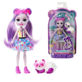 Enchantimals: Pemma Panda & Clamber figura csomag - Mattel kép