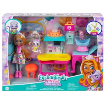 Enchantimals®: Városi rendelő babával és kiegészítőkkel - Mattel kép