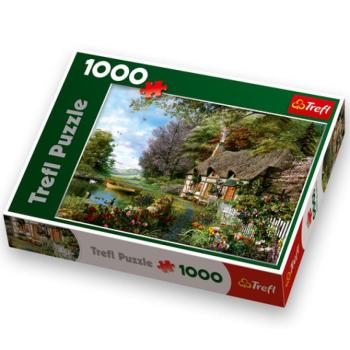 Erdei házikó 1000 db-os puzzle kép