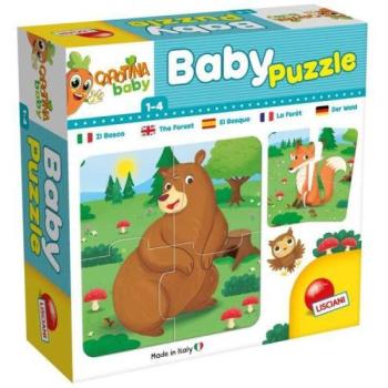 Erdő 6x4 db-os baby puzzle - Carotina kép