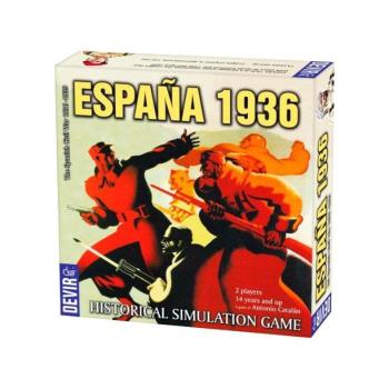 ESPAÑA 1936, angol nyelvű társasjáték kép