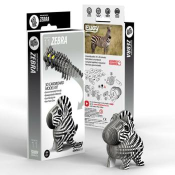 EUGY Zebra 3D puzzle kép