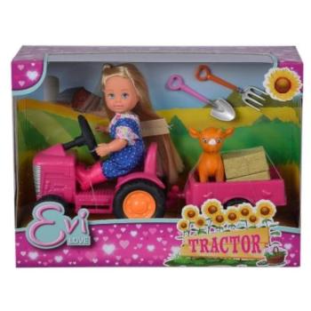 Évi Love: Traktor szett babával és kiegészítőkkel - Simba Toys kép