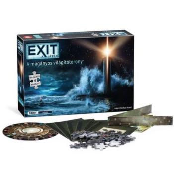 EXIT a játék: A magányos világítótorony + 4 db Puzzle kép