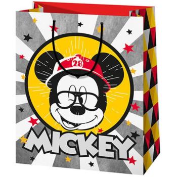 Exkluzív közepes méretű ajándéktáska Mickey egér 18x23x10cm kép