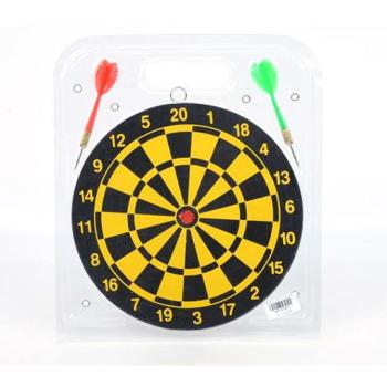 Fa darts tábla nyilakkal 23cm kép