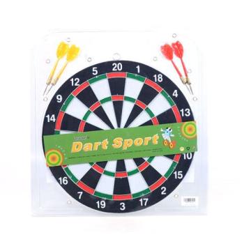 Fa darts tábla nyilakkal 30cm kép