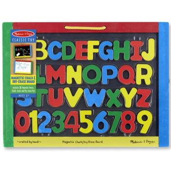 Fa felíró és rajztábla mágneses betűkkel - Melissa & Doug kép